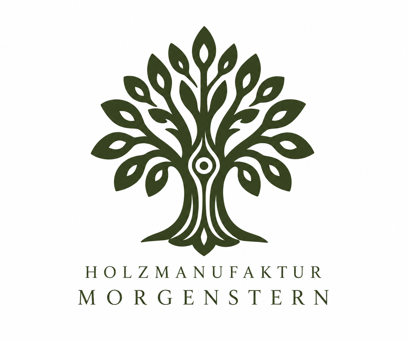 Holzmanufaktur Morgenstern – Baum-Logo